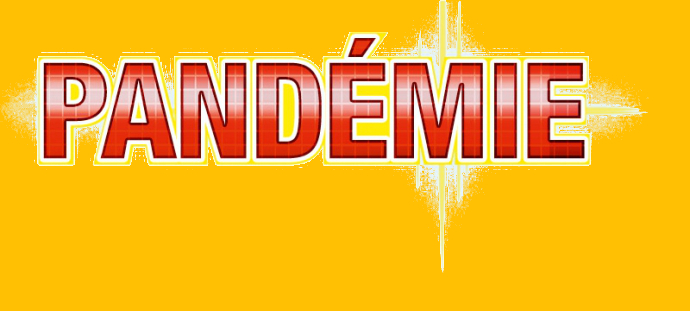 Logo du jeu de socit "Pandmie"