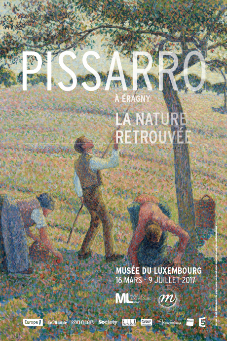 affiche de l'exposition Pissaro  Epargny